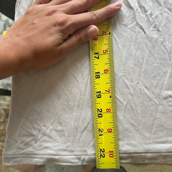 Ann Taylor Gray Long Sleeve Blouse - Picture 7 of 8